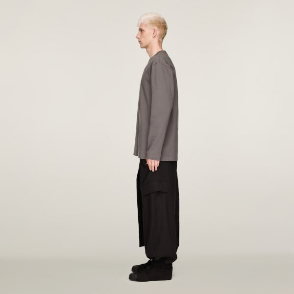 トップス Y-3 GRAPHIC LONG SLEEVE TEE M IX0404 Y-3 GRAPHIC LONG SLEEVE TEE Y-3│Y-3 ワイスリー