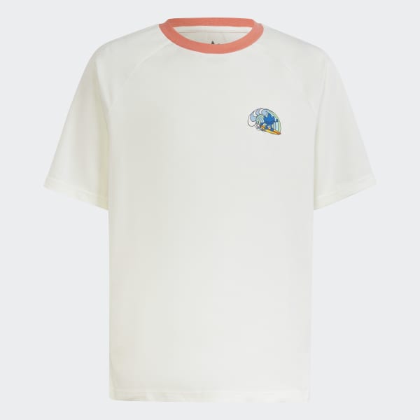 Blanco Camiseta Graphic Print