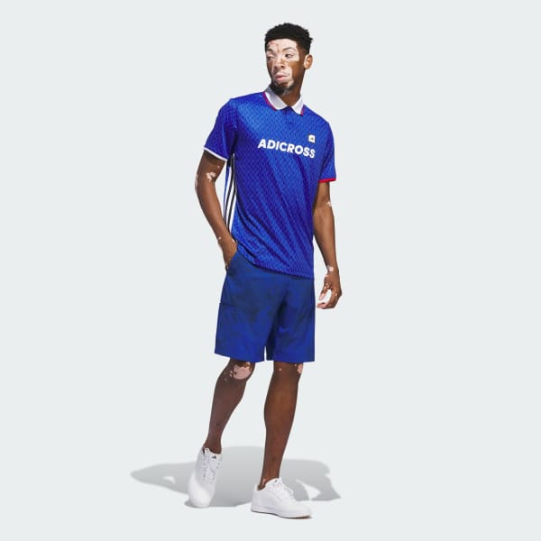 Blue Adicross Golf Shorts