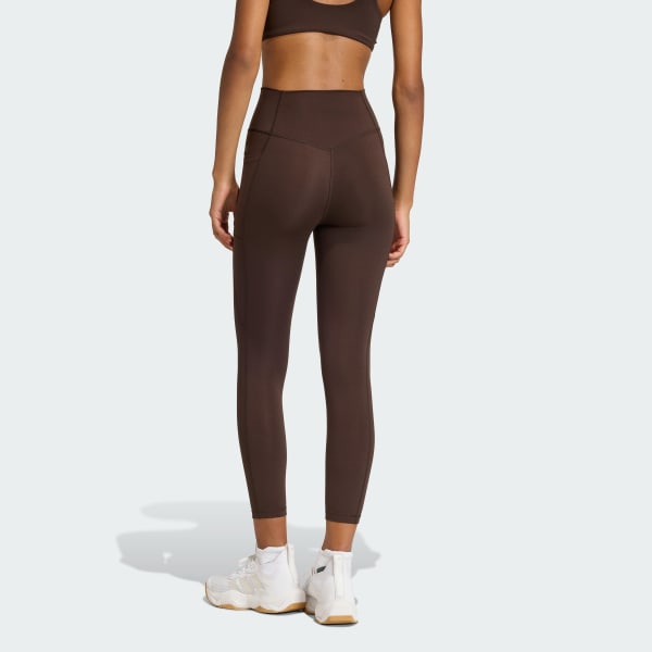 Brun Optimé Essentials No Front Rise Seam 7/8 Tights