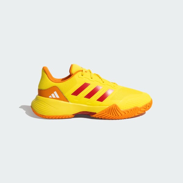 adidas DROP SHOT TENNIS SHOES Yellow adidas India