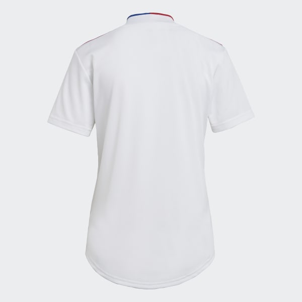 Bianco Maglia Home 21/22 Olympique Lyonnais
