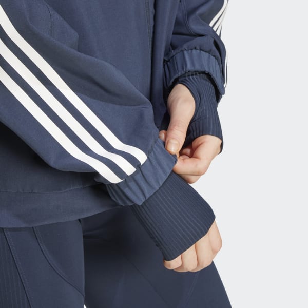 adidas Hyperglam Oversized Windbreaker - Blue | adidas