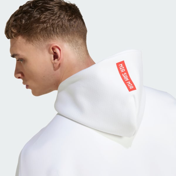 adidas FC Bayern ADIDAS Z.N.E. Anthem Jacket - White | Free