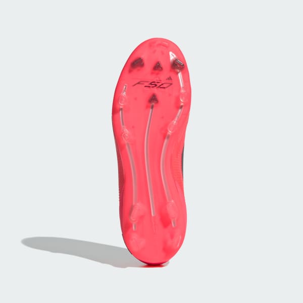 Pink F50 Pro Laceless Firm Ground Boots Kids