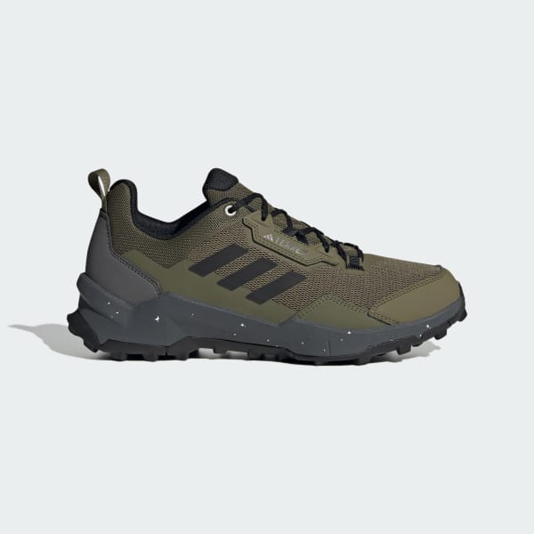 adidas TERREX AX4 Wide Hiking Shoes - Green, Men's Hiking