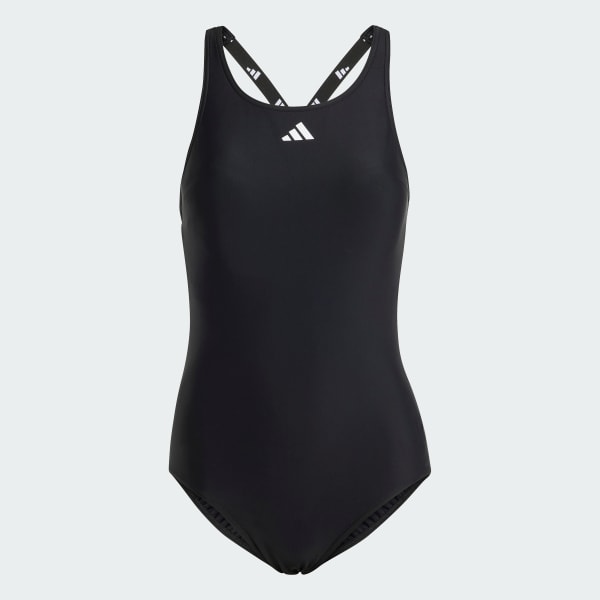 Black Padded Tape Swimsuit