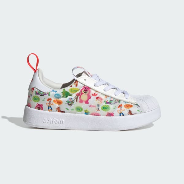 White ADIDAS DISNEY PIXAR TOY STORY adiFOM SUPERSTAR 360 SHOES