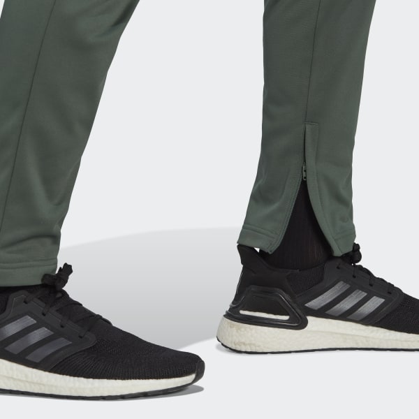 Groen AEROREADY Game and Go Small Logo Tapered Broek NQ257