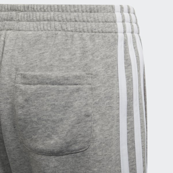 Grey Essentials 3-Stripes Shorts