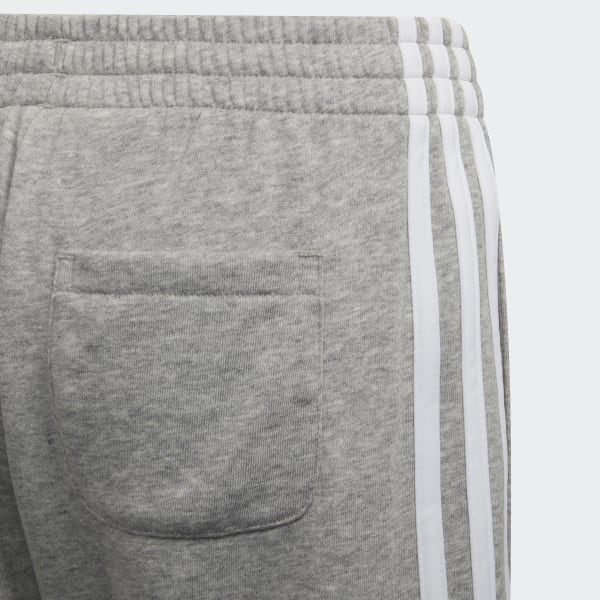 Gris Shorts Essentials 3 Rayas