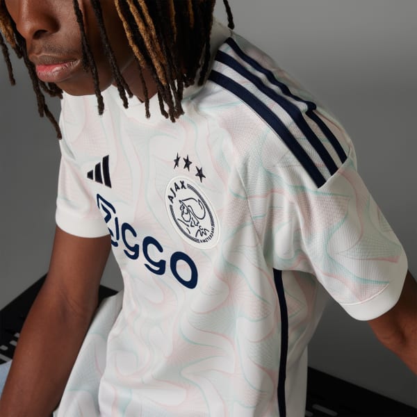 bílá Venkovní dres Ajax Amsterdam 23/24
