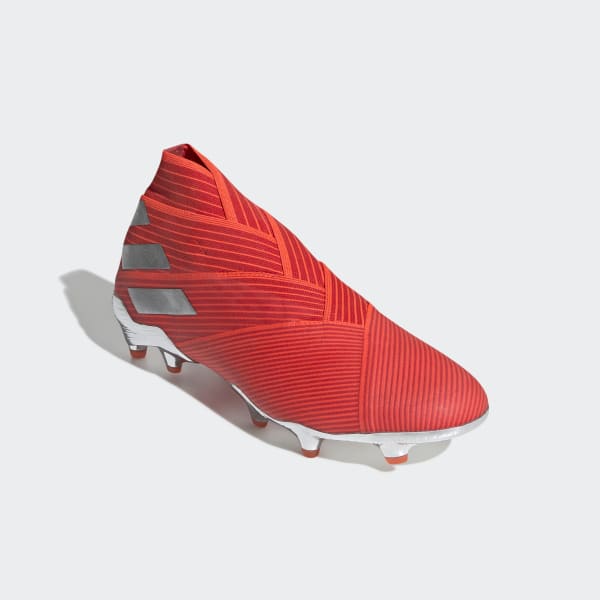 Zapatos de Fútbol Nemeziz Terreno - Rojo | adidas Chile