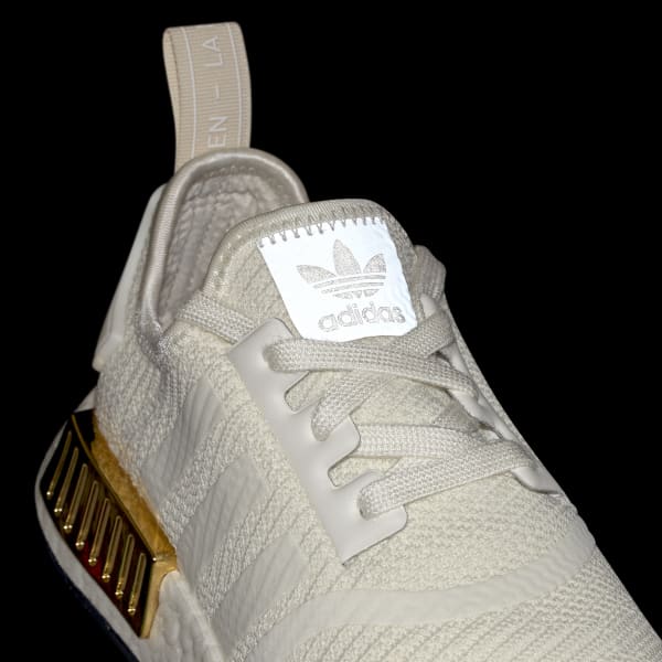 white and gold adidas womens