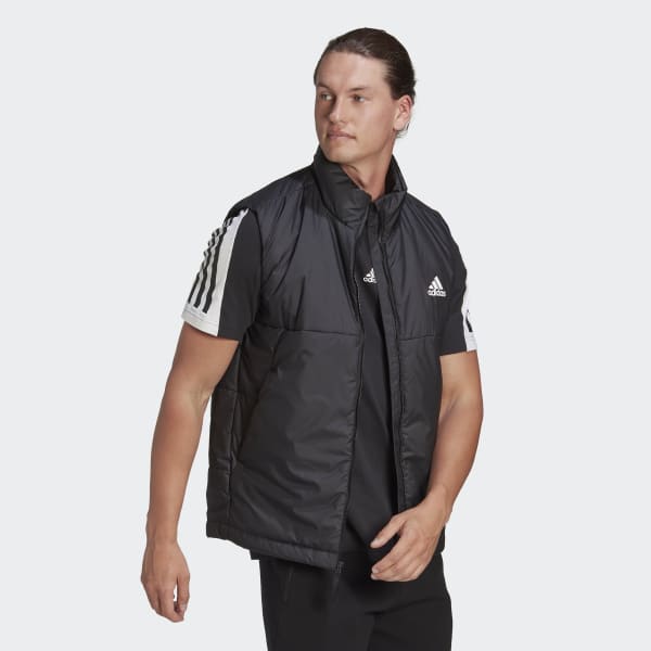 Buy adidas Black D2M 3-Stripes Vest from Next Luxembourg