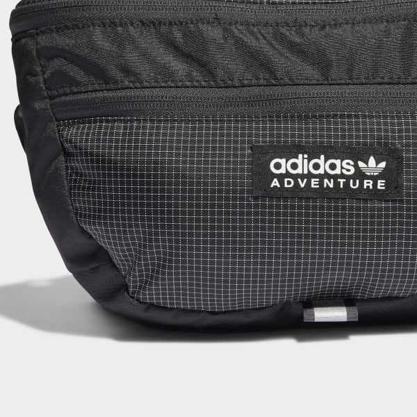 Sort adidas Adventure bæltetaske, large E4855