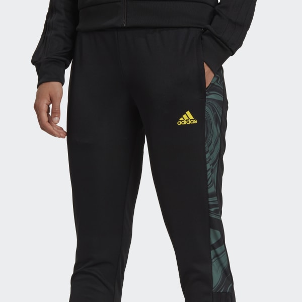 Black Tiro RFTO Tracksuit Bottoms TA018
