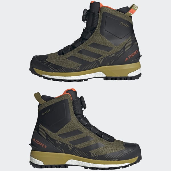 adidas Terrex Conrax BOA RAIN.RDY Hiking Sneakers - Green