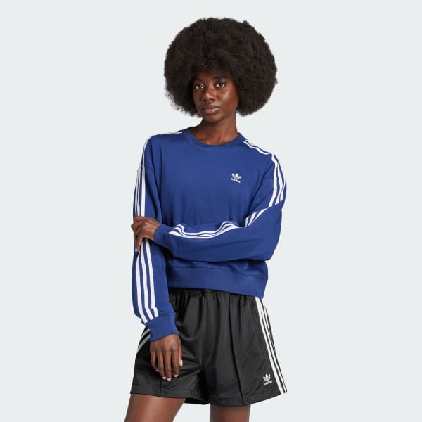 Blauw 3-Stripes Sweatshirt