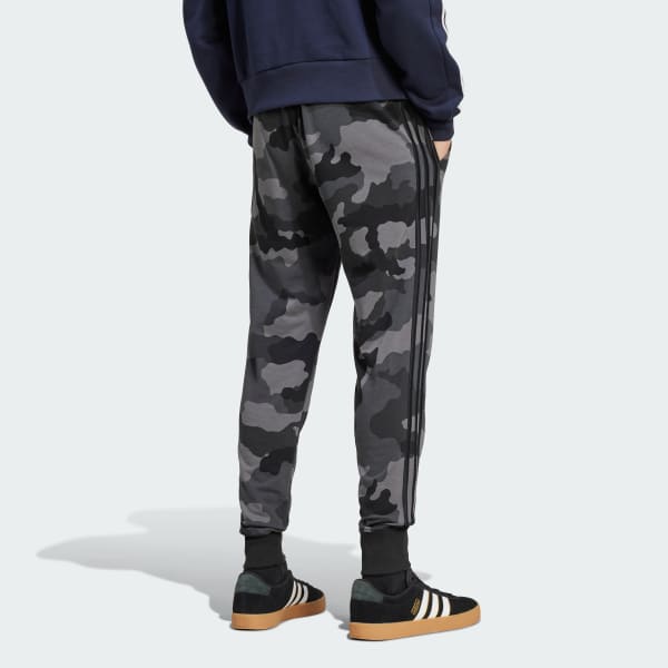Negro Pantalón Seasonal Essentials Camouflage