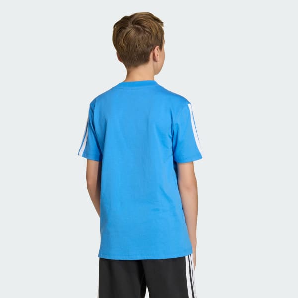 Azul Playera Essentials Kids