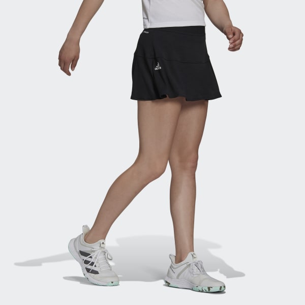 ama de casa chasquido Vacío adidas Tennis Match Skirt - Black | H20989 | adidas US