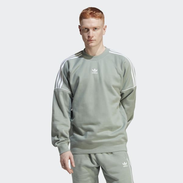 Men\'s Sweatshirt adidas - Crew Lifestyle US | Green adidas | Rekive