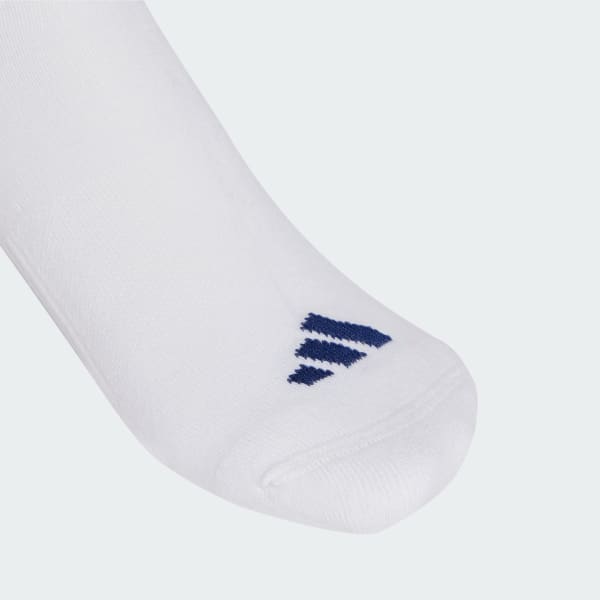 White Crew Sportswear Block Socks 2 Pairs
