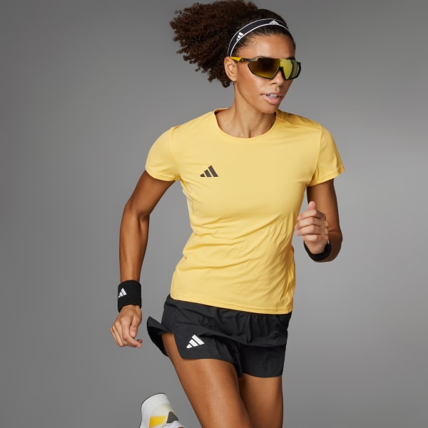Amarelo Camiseta Corrida Adizero Essentials
