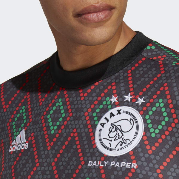 Svart Ajax Amsterdam Pre-Match Warm Top