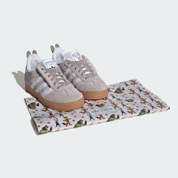 adidas Disney Zootopia Gazelle Comfort Closure Elastic Lace Shoes Kids