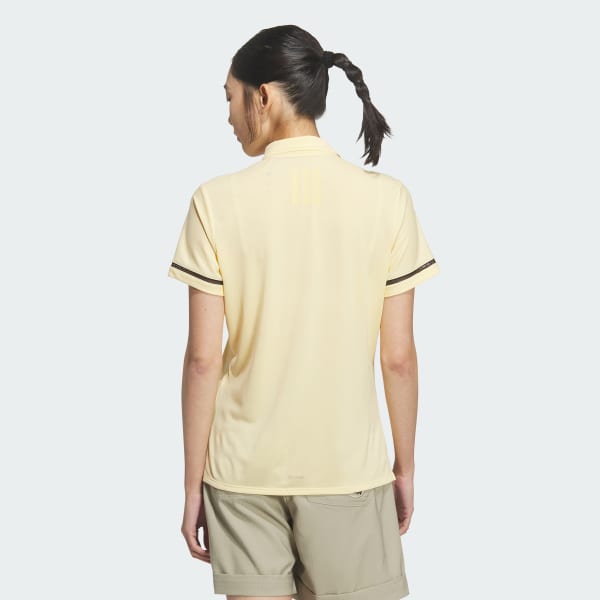 オレンジ クライマクール 半袖ポロシャツ