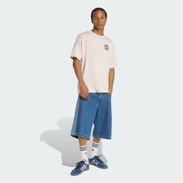 Ροζ STREET BAND TEE
