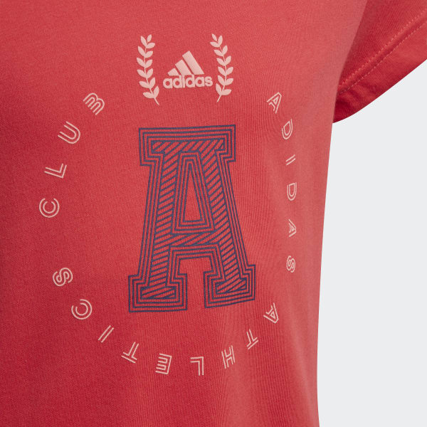 adidas Athletics Club Grafik T Shirt Rosa | adidas Austria Adidas Athletics Club Grafik T Shirt Kids core pink (FM4479