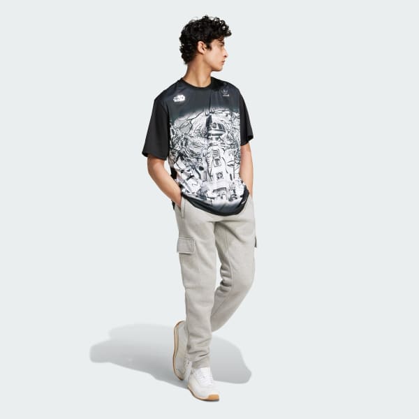 Black adidas Star Wars Nanzuka Graphic Tee