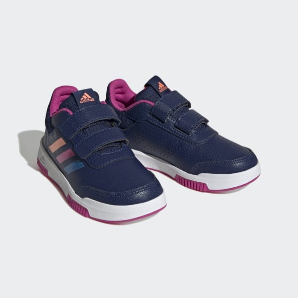 adidas Tensaur Hook and Loop Shoes Blue adidas UK