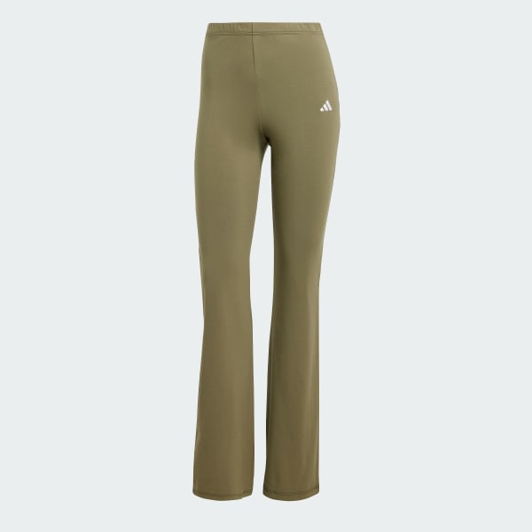 Essentials Small Logo Flared Leggings