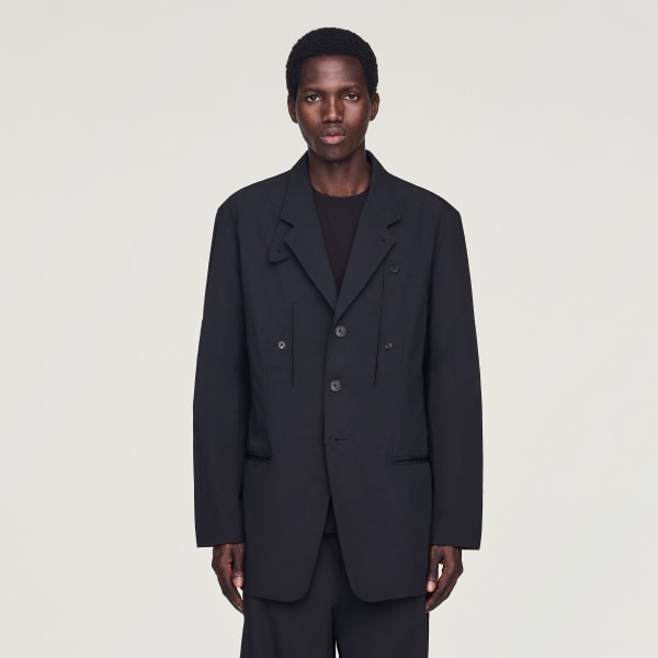 Negro Americana de nailon Y-3