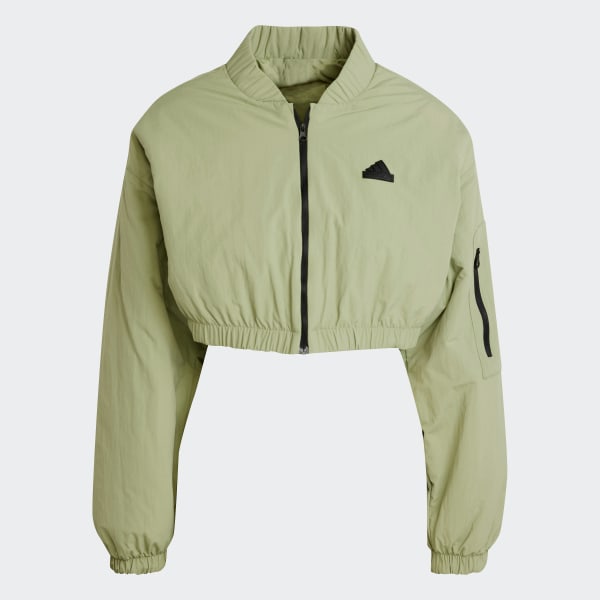 ★adidas★W CITY ESCAPE PADDED BOMBER JACKET★追跡可 adidas City Escape Padded Bomber Jacket - Grey | adidas UK