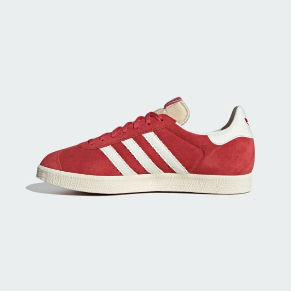 Adidas red sales suede shoes