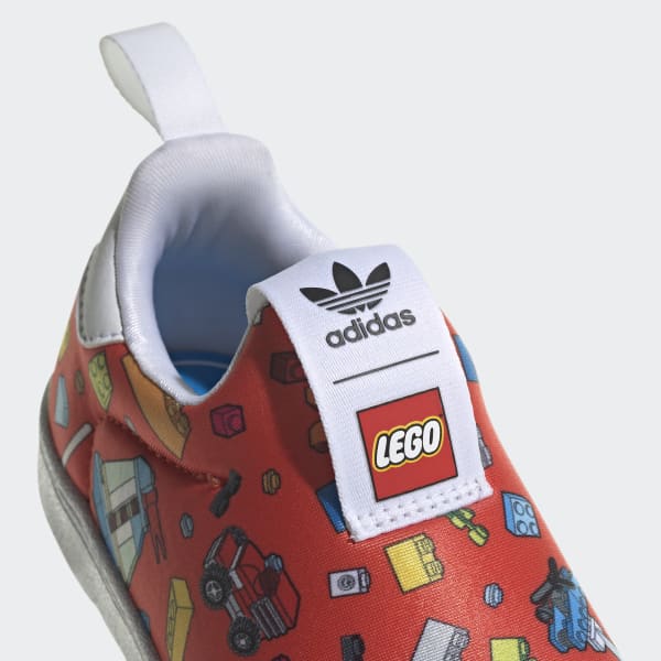 Vit adidas Superstar 360 x LEGO® Shoes LWD29