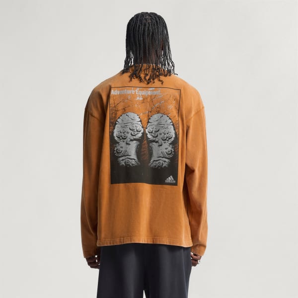 Marron T-shirt graphique adidas EQT