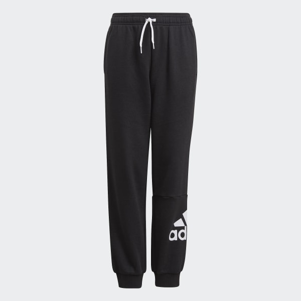 Black Essentials French Terry Pants