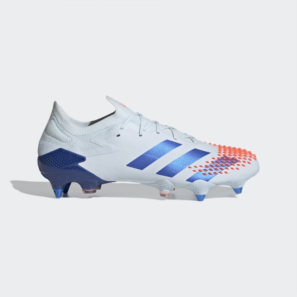 light blue soccer shoes