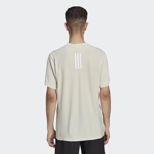 Beige Designed 4 Training HEAT.RDY HIIT Tee