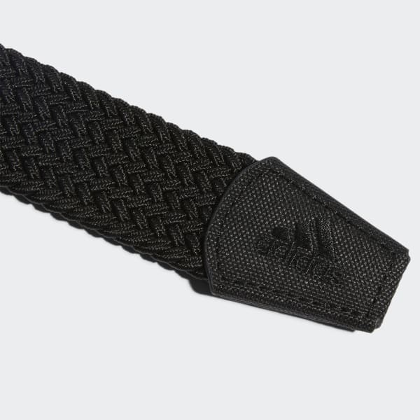 Black Braided Stretch Belt BD952