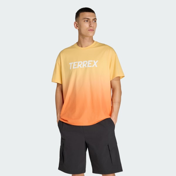 Orange Terrex Multi Tee Meadow Pack