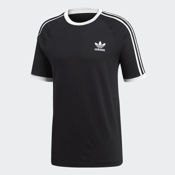 adidas 3-Stripes T-Shirt - Black 