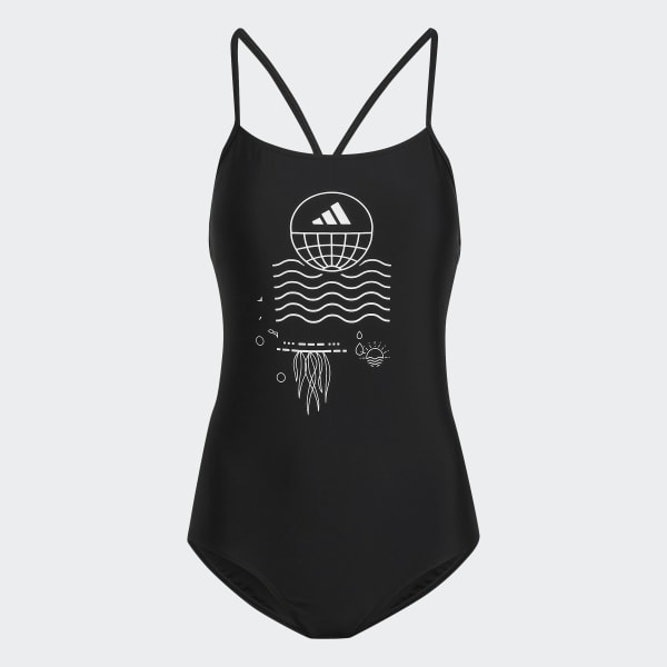 Black Padded Natureef Swimsuit VM522