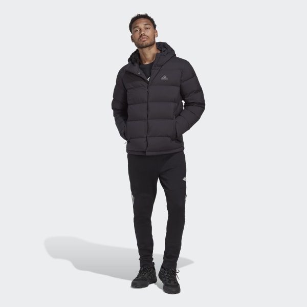 Sort Helionic Hooded dunjakke TF674